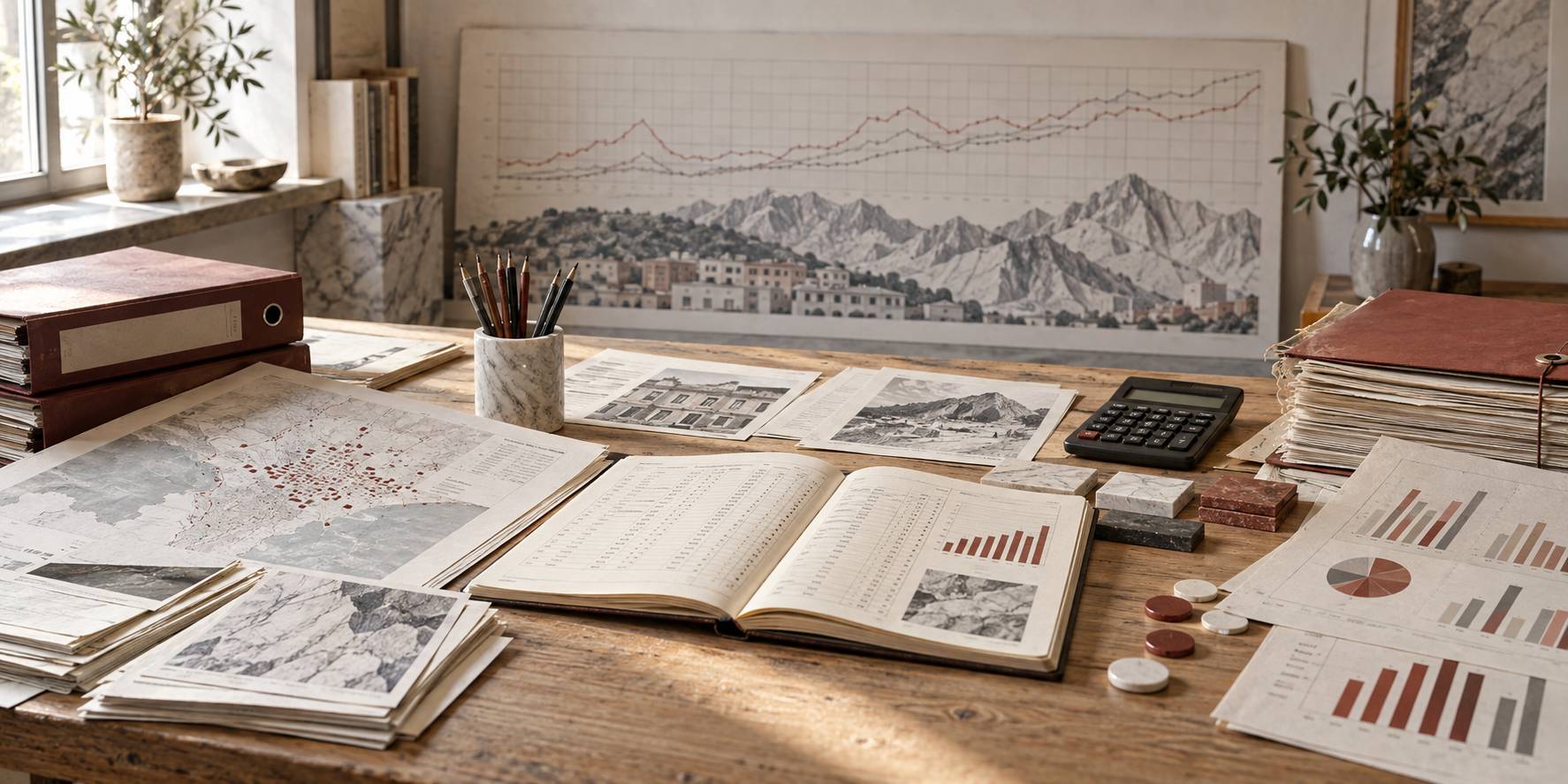 Illustration éditoriale du sujet : Dieci anni di annunci a Carrara: cosa dice l'archivio